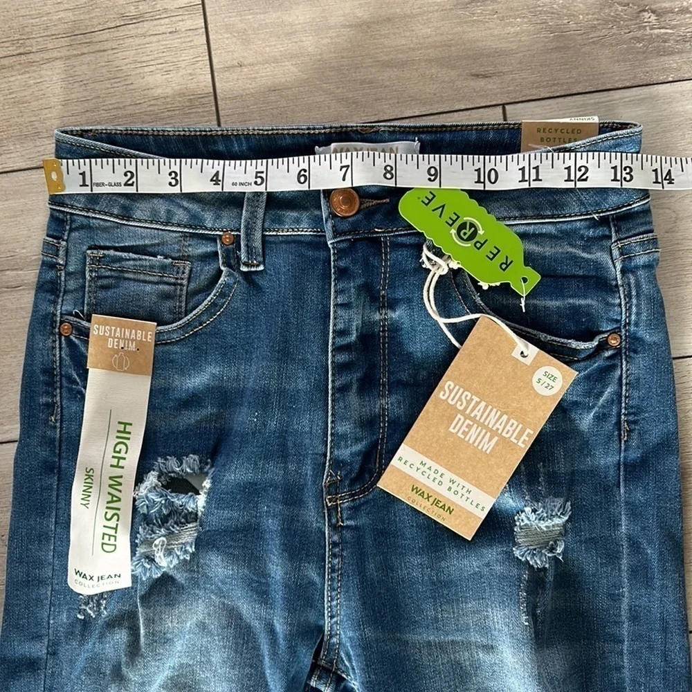 Wax jeans skinny fit size 27 nwt